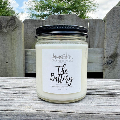 The Battery - Hand-Poured 9 oz Soy Candles from Charleston